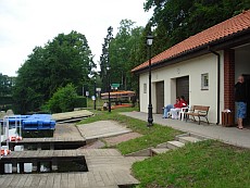 Przystań kajakowa w Gryficach